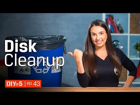 How to Speed Up Your PC – Windows 10 Disk clean up 💾 DIY in 5 Ep 43