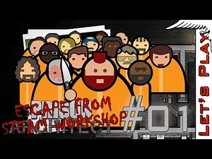 Prison Architect ESCAPE #01 - Let's Play