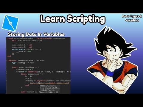 Data Type & Variables (Roblox Scripting Guide)