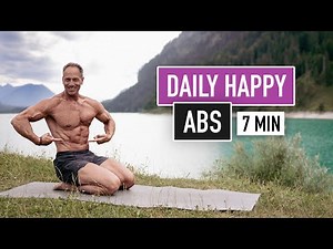 7 MIN DAILY ABS WORKOUT - AT HOME ROUTINE (no equipment)
