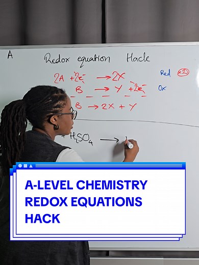 A-Level Chemistry: Mastering Redox Equations Hack