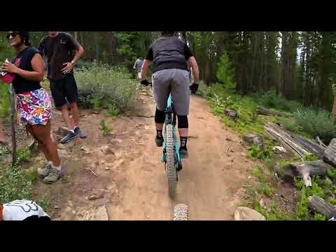 4K POV Mountain Biking Baker’s Tank Trail | Breckenridge Colorado MTB