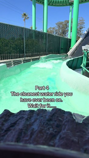 Experience the Cleanest Water Ride in Busch Gardens