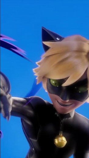 Chat Noir a perdu le contrôle ! 😱 #miraculous #ladybug #chatnoir #mlb