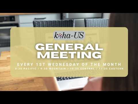 koha-US April 2026 General Meeting