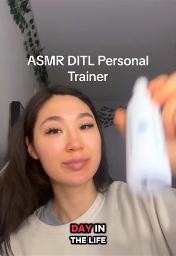 ASMR Day in the Life of a personal trainer — I didn’t show me training clients cause I feel like that would be too much lol but I do that most of the day and then all the other stuff is in the video :) if you have any questions I’m happy to answer them, and ya! Loving it so far, helping ppl get stronger is a great feeling ☺️ #asmr #fitness #gym #personaltrainer