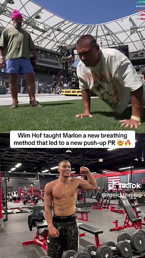 Wim Hof Breathing Method for New Push-Up PR