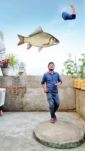 1.7M views · 5.2K reactions | Fish, egg eating game & body parts matching vs Giant honey bee funny vfx magic #comedy #editing #reels #vfx #trending #viral #Funny #fun #foryou #explore #magic | Ayan mechanic | Facebook