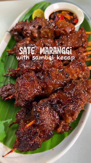 Resep Sate Maranggi Nikmat dengan Sambal Kecap