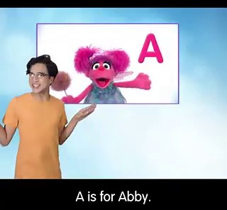 Get ready for the Sesame Street alphabet! We hope you’ll sign along with us! #NationalASLDay