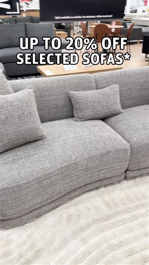 Your perfect sofa is waiting. Grab up to 20% off selected styles this Black Friday, in-store & online. | Fantastic Furniture