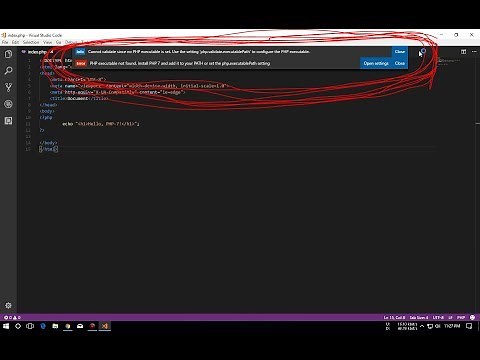 PHP executable not found , php.validate.executablePath FIX [ Visual Studio Code ] [ PHP ] [ Xmapp ]