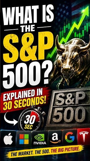 What Is the S&P 500? 📈🇺🇸 #investing #finance #usadollar #stockmarket #investingforbeginners #stocks
