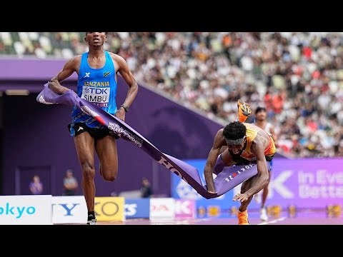 Simbu wins historic photo finish to claim Tanzania’s first World Championship gold