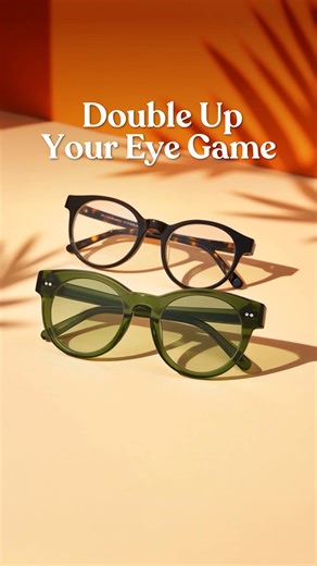 BOGO FREE on all glasses? Yes please! Get Two Pairs for the Price of One at Stanton—choose from classic and bold designs to trendy styles in every color and material a FREE Eye Exam*. Double up your eye game today! | Stanton Optical