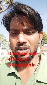 Uses and side effects of Nitroglycerin Medicine|Nitroglycerin Uses|