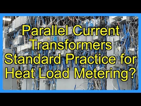 Parallel Current Transformers Standard Practice for Heat Load Metering?
