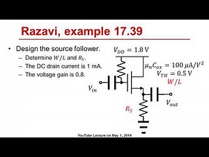 [한][Electronic Circuit] Source follower