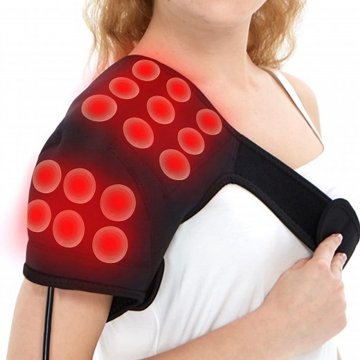 Infrared Shoulder Wrap - Deep Penetrating Targeted Heat Therapy