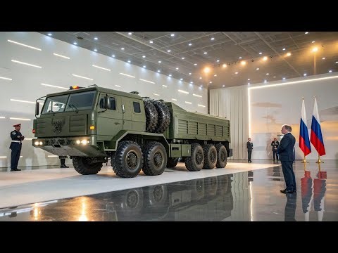 Believe it or not, these giant Russian military trucks are real.