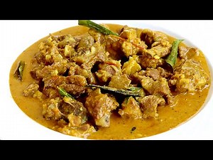 Kerala Style Mutton Curry - Aattirachi Mappas