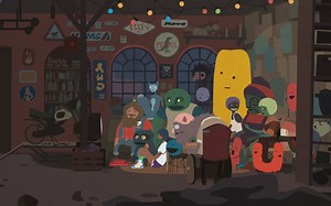 100年前坠落的流星让这里幸存的人们出现奇怪的变异……手绘风点击式冒险游戏《MUTAZIONE》