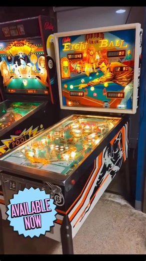 1.5K views · 4 comments | This 1977 Bally Eight Ball #pinball machine is now on location and ready to ship | Richard walker | Facebook