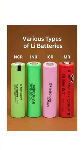Various Types of Li Batteries