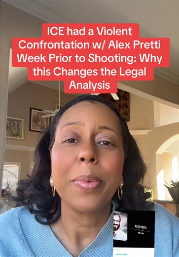 New reporting shows this wasn’t a first encounter with Alex Pretti. A prior confrontation with ICE changes how courts may evaluate reasonableness and qualified immunity. Context matters in use-of-force cases. New information about a prior ICE encounter reframes the immunity analysis entirely. #AlexPretti #QualifiedImmunity #ICE #UseOfForce #Legaltok