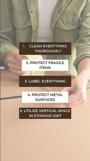 How to Prepare Your Items for Long-Term Storage | Simple Storage Tips