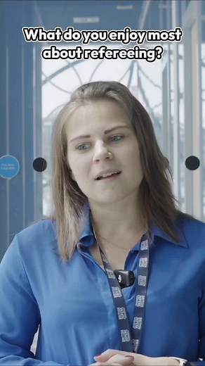 Loving year one as a Level 1 Squash Referee! 😍 Read our full interview with newly qualified squash referee Vita Podgajecka at worldsquash.sport Start your refereeing journey at worldsquashofficiating.com #squash #worldsquash #worldsquashofficiating #referee #ref | World Squash Federation