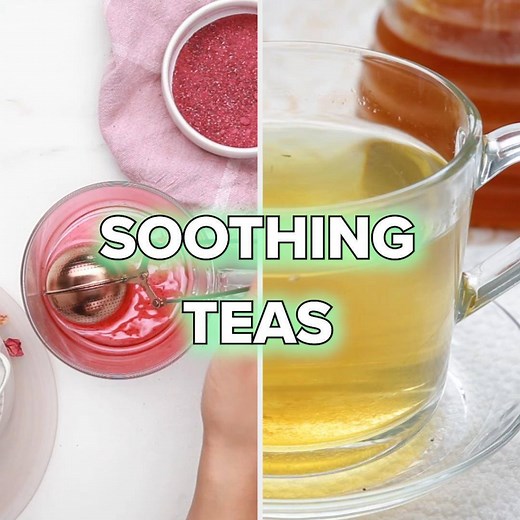 617K views · 3K reactions | Calming and healthy tea recipes  | Tasty | Facebook