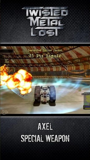 Axel Special Weapon - Twisted Metal: Lost Gameplay | PS2