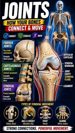Joints Explained | How Your Bones Connect, Stabilize & Move