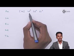 Electronic Configuration of Lanthanum and 4f Series - D and F Block Elements - Chemistry Class 12