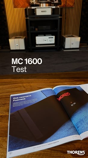 Analogue approved. 🎶 The Thorens MC 1600 was recently reviewed by @lp.magazin ✨ What stood out: an ultra-low noise floor, a fully balanced signal path and extensive adjustment options. Built for serious analogue listening, the MC 1600 delivers clarity, control and musical focus — letting your vinyl speak for itself. 🖤 #thorens #mc1600 | THORENS