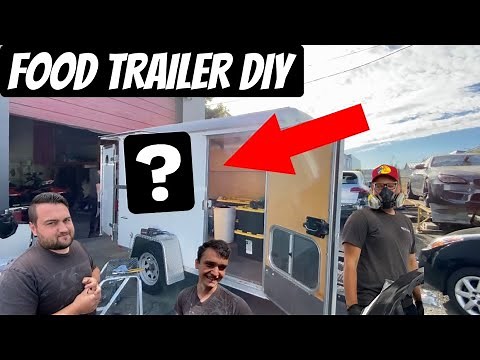 DIY WELLS CARGO INCLOSED TRAILER FOOD TRUCK BUILD!!! (EPIC RESULTS)