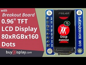 SPI TFT 0.96"LCD Display Module 160x80 IPS ST7735 w/Arduino Library