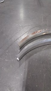 33 reactions · 8 comments | Fixing a beat wheel opening on the 56 Belair’s rear quarter panel. Love the process of build a replacement, welding in the new piece and metal finishing it. • • • #hotrod #metalshaping #custom #fabrication #metalfab #tri5 #sheetmetalfab #handmade #classicchevy #chevybelair | WallyFab | Facebook