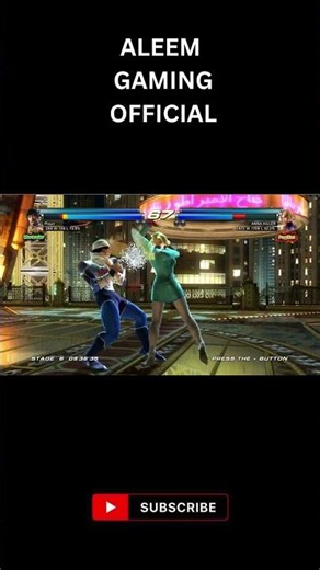 King & Forest Law vs Nina & Violet 🔥 Ultra Hard Fight | Tekken Tag Tournament 2 #Shorts