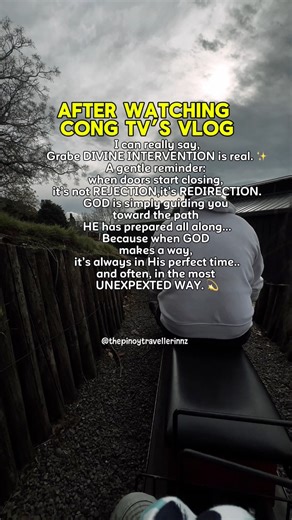 129K views · 3.8K reactions | After watching Cong TV’s vlog, I can really say ,grabe, Divine intervention is real. ✨ #ISTASYON #Teampayaman #CongTV | The Pinoy Traveller in New Zealand | Facebook