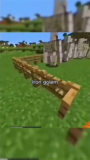 Iron Golem.exe has stopped working 💀 #shorts #minecraft