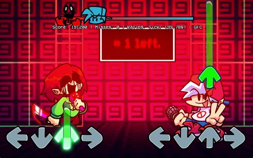 时隔两年的更新！！FNF优质MOD V.S Chara DEMO (2.0 UPDATE)