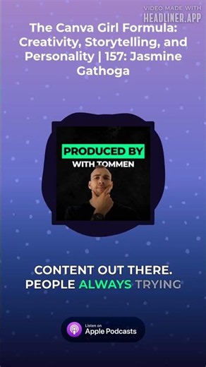 The Canva Girl Formula: Creativity, Storytelling, and Personality | 157: Jasmine Gathoga