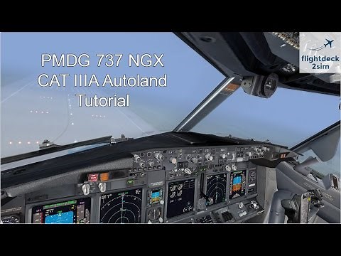 How to Autoland a Boeing 737 | REAL BOEING PILOT | PMDG 737 | CAT III ILS