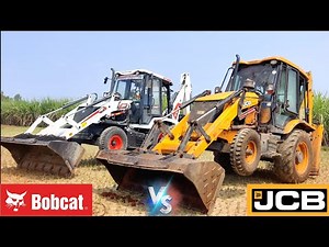 Bobcat B900 vs JCB 3DX Machine Comparison | JCB VS Bobcat | JCD | JCP