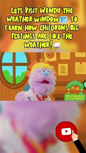 Toddler Tantrums? Let Wendy the Weather Window Help | Big Feelings Little Friends