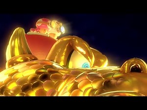 Captain Toad: Treasure Tracker - Draggadon's Gold Rush Round 2 Walkthrough (Co-op)