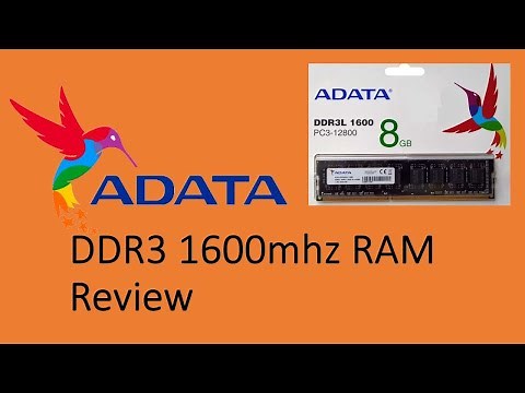 ADATA 8GB DDR3 RAM Review - life n me - ifti #adata #pc #ddr3 #ram