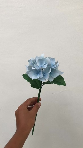 How to Create a Crepe Paper Hydrangea Flower